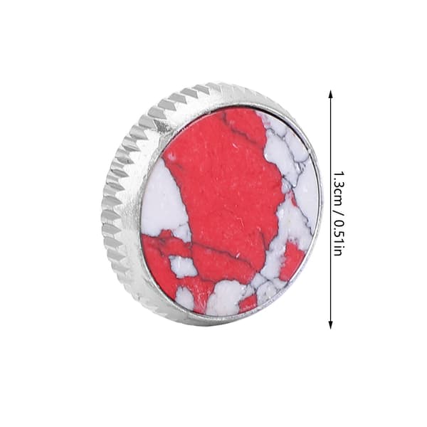 5 stk. Metall Steintrompet Fingerknapper Knapper Sett Reservedeler Tilbehør