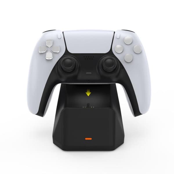 Oplader til PS5 Controller USB Enkelt Opladningsdock Stativ Station Cradle til Sony Playstation 5 til PS5 Gamepad Controller Ny
