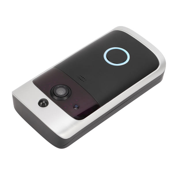 Video Dörrklocka Intelligent WiFi 720P Kamera Nattvision Fjärr Visuell Intercom Dörrklocka för Hem