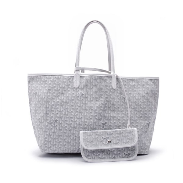 Enstaka Axel Damernas Bag Shopping Bag Star Fan Zi Moder Bag PU Stor h?g kapacitet white
