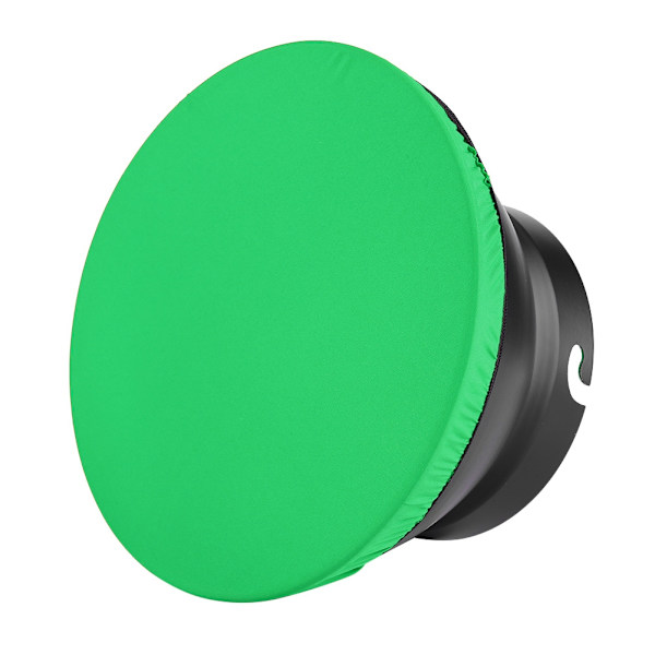 Fotografering Ljus Mjuk Diffusor Tygöverdrag Studio Strobe Reflektorlock för Videoljus Grön