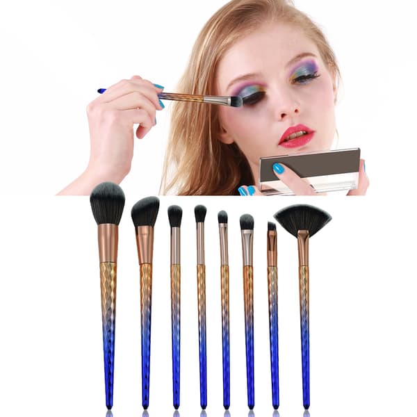Luksuriøs Professionel Makeup Pensel Design Blød Ansigts Pudder Foundation Blush