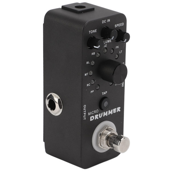Trummaskin Pedal 121 Trumloopar Elektrisk Gitarr Monoblock Effekt med True Bypass 95mA