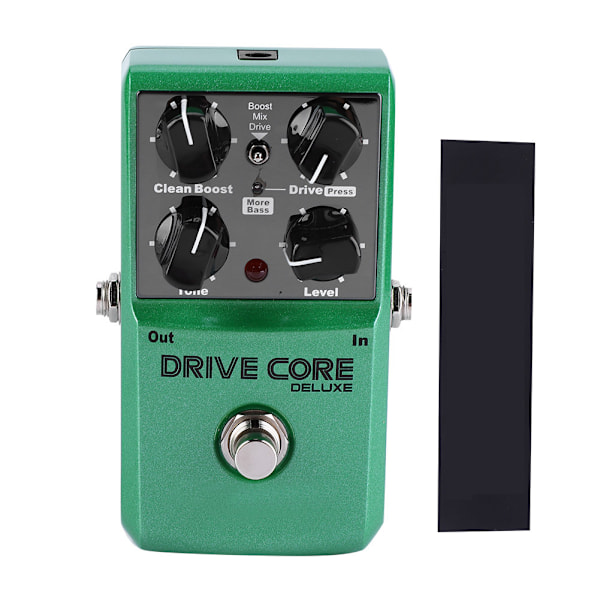 NUX DRIVE Core DELUXE Analog Overdrive Elektrisk Gitar Pedal Effekt Pedal 3 Moduser True Bypass