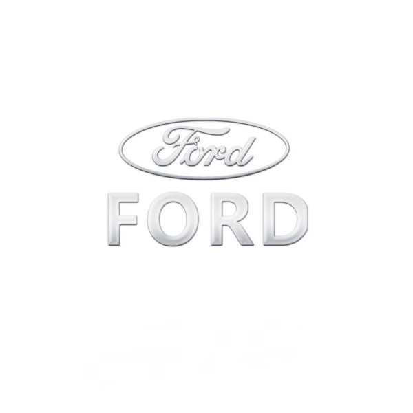 Auton metalliset tarrat luovat auton logon koristetarrat - Ford ylä- ja alastandardit metalliset tarrat/5 kpl