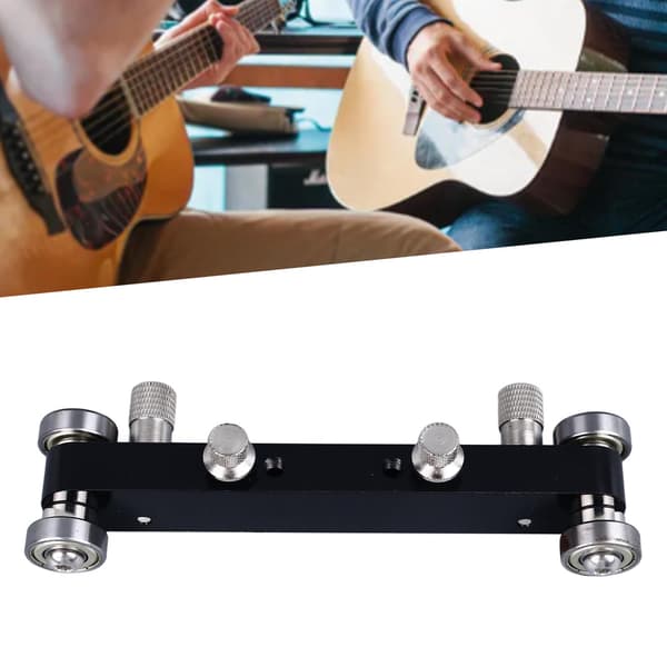 Guitar Nut Sander Bridge Saddle Slibning Slibning Værktøj Luthier Værktøj til Bas Guitar Tilbehør Sort