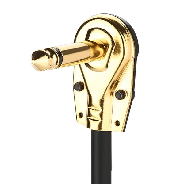 1/4\" Vinkel Audio Patch Kabler Ledninger til Elektrisk Guitar Effekt Pedal (30cm-1stk)