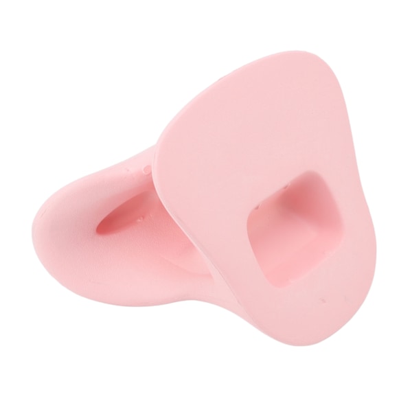 Nakke- og skulderafslapper til smertelindring U-formet design Spinal Traction Deep Cervical Massagepude Pink