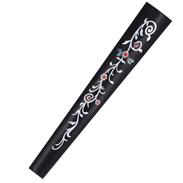 4/4 Fiolin Fingerboard Ibenholt Trevirke Gripebrett Fiolin Finger Plate Erstatning Strengeinstrument Tilbehør Blomsterranke