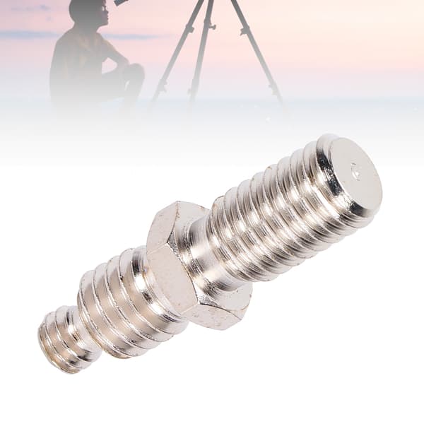 1/4 tomme til 3/8 tomme kamera konverteringsskrue til stativ kuglehoved monopod quick release plade E8