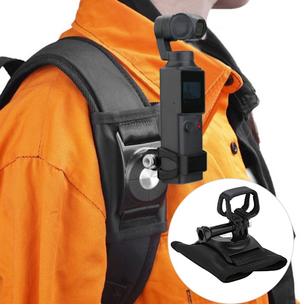 Multifunktionsadapter Ryggsäck Fast Bälte Set för FIMI PALM Handhållen Actionkamera