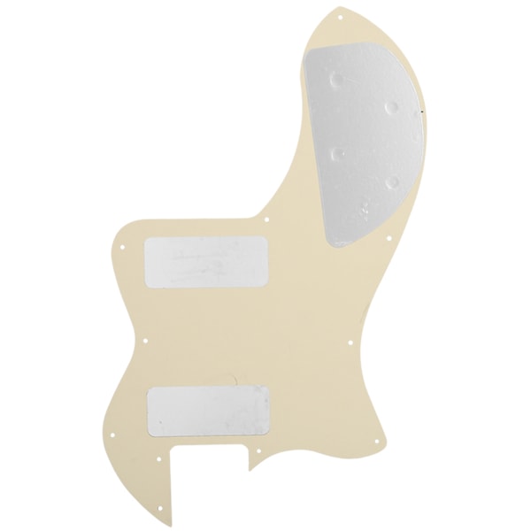 Sähkökitaran Pickguard Pick Guard Musiikki-instrumenttien tarvikkeet TL:lle (Helmivalkoinen)