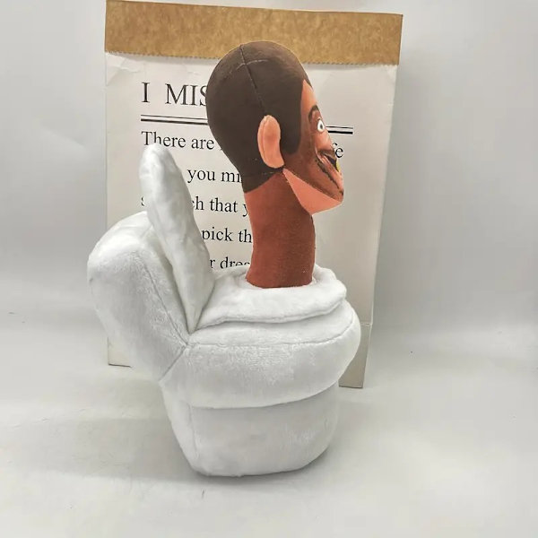 Uudet WC-pehmolelut, WC-mies pilapehmolelut nukke Halloween Thanksgiving Joululahja Little Red Toilet Man