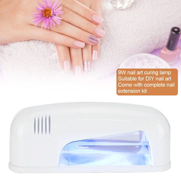 906 Neglekunst Hærdende Lampe UV Gel Neglekunst Værktøjer Akryl Pulver Neglekunst Manicure KitUS Stik 110V