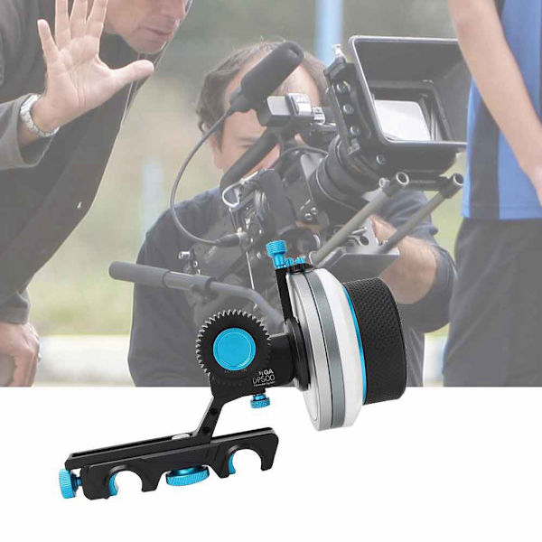 Universell dämpning exakt fokusering följ fokus för 15 mm stänger rigg passar för DSLR-video (15 mm)