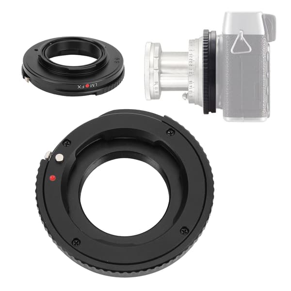 LMFX Zoom Adapter Ring Linsefatningsadapter til Fuji X Mount/Leica L Mount Linsekamera