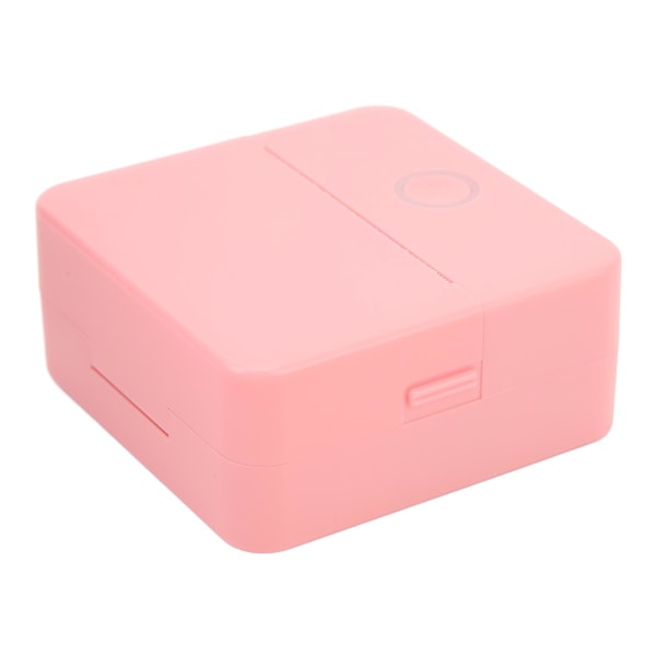 Mini bärbar termisk skrivare bläckfri ficksskrivare med APP för bilder Retro stil foton kvitton anteckningar listor etikett memo QR-koder X33 Rosa