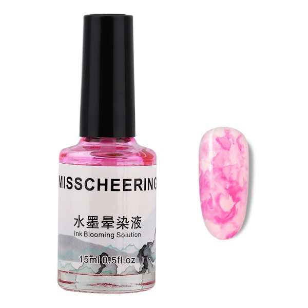 15ML Vattenfärg Bläck Nagellack Målningsgel Marmor Gradient DIY Dekoration Manikyr Nagelverktyg 11#