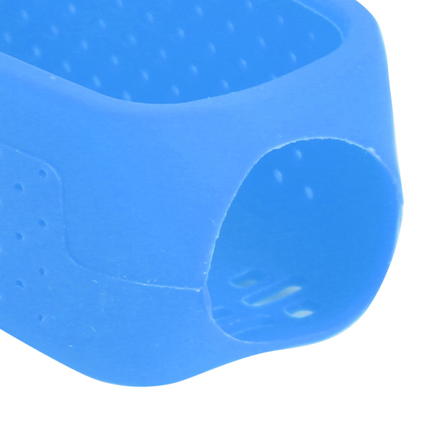 Silikonfodral Antisladd Skyddande Hölje Värmeavledningsskal för Osmo Pocket 1/2(blå svart rep)