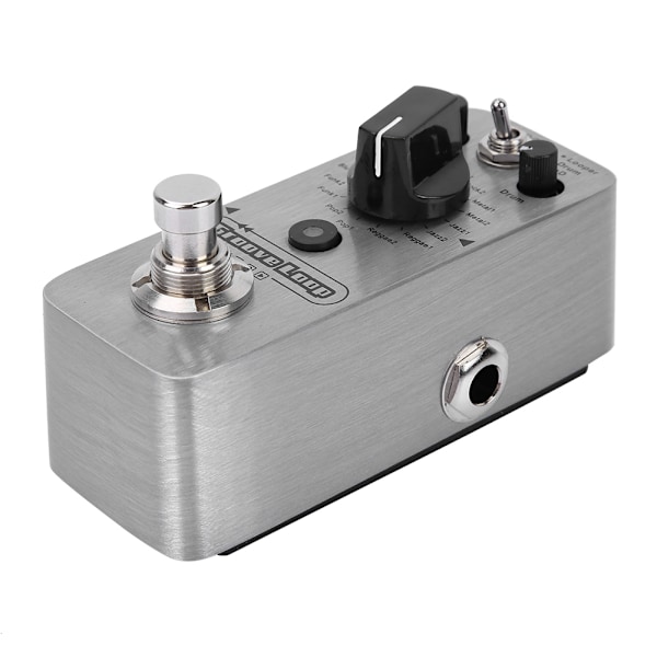 DC 9V/120mA Loop Drum Machine Looper Effektpedal 16Bit 44.1kHz