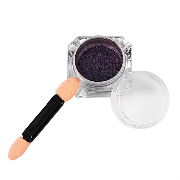 0,2 g nagel spegel glitterpulver nagelkonst pigmentpulver damm manikyr dekoration (04)