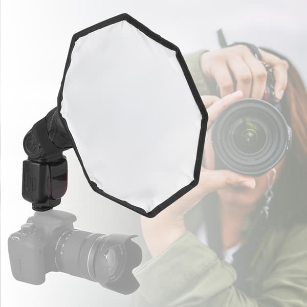 30cm universaali mini kannettava softbox-diffuusori salamalaitteelle