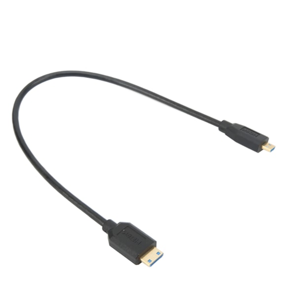Mini till Micro HD Multimedia Interface-anslutningskabel 8K vid 60Hz 4K vid 120Hz 1080P-överföringskabel 30cm 2.1V