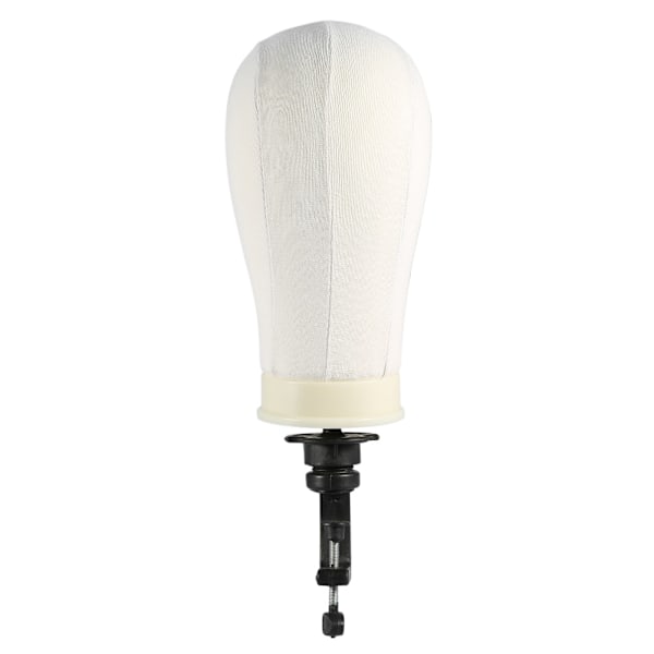 Ny Hvit Parykk Visningsmodell Hode Parykk Visning Styling Modell Verktøy(20inch)