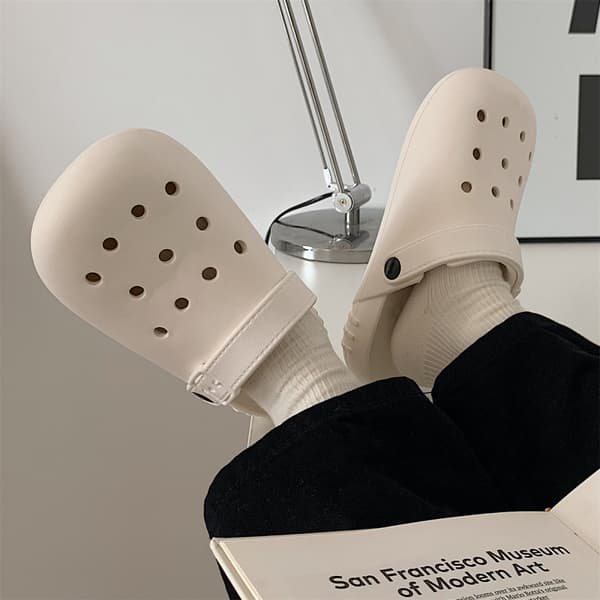 Kvinders Have Clogs Sko Sandaler Tøfler - Hvid (38/39 EU)