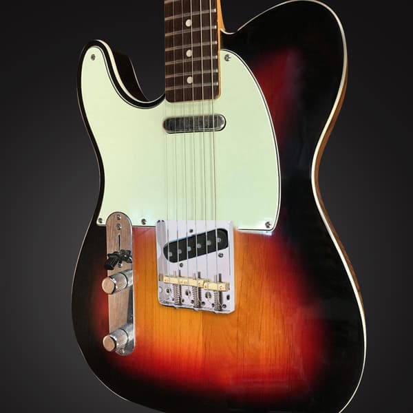 Musikalisk 54mm 3-Sadel 6-Strängars Stall för TL-Stil Gitarr Reparationsdelar