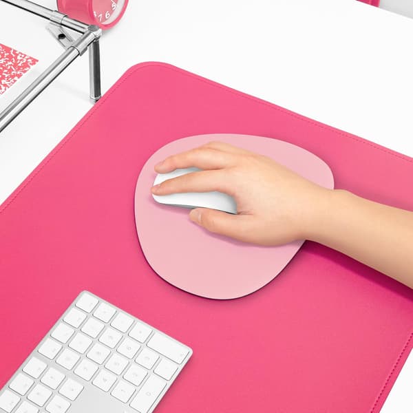Musematte, Sklisikker Vaskbar Vanntett Datamusematte pink