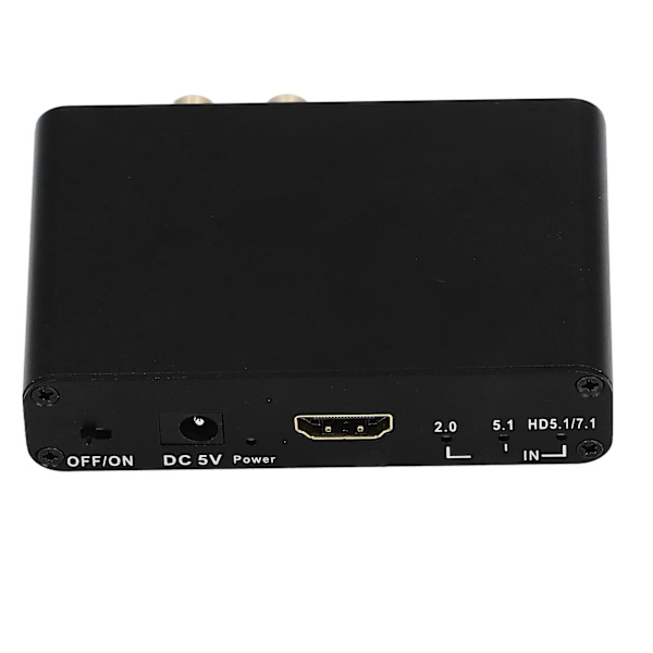 EARC lydkonverter ARC til RCA analog stereo High Definition Multimedia Interface Extractor