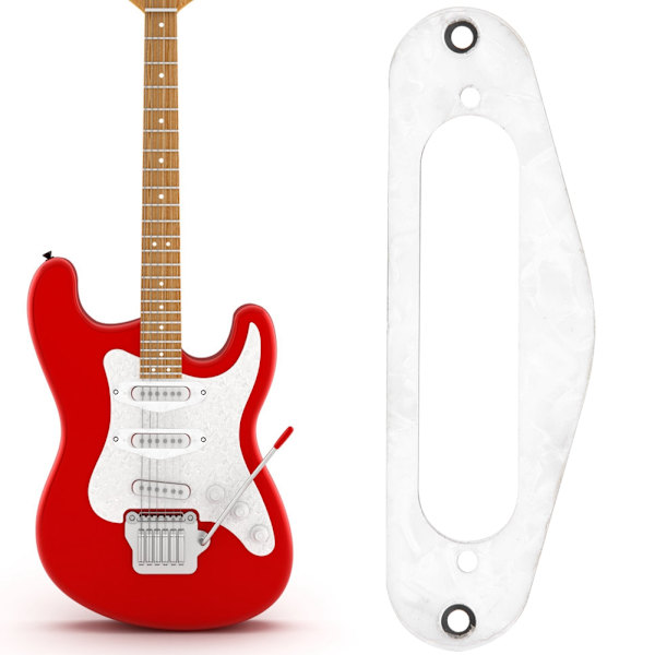 3 st Pickup Ram Plast Elektrisk Gitarr Pickup Monteringsring för T Style Elektrisk Gitarr