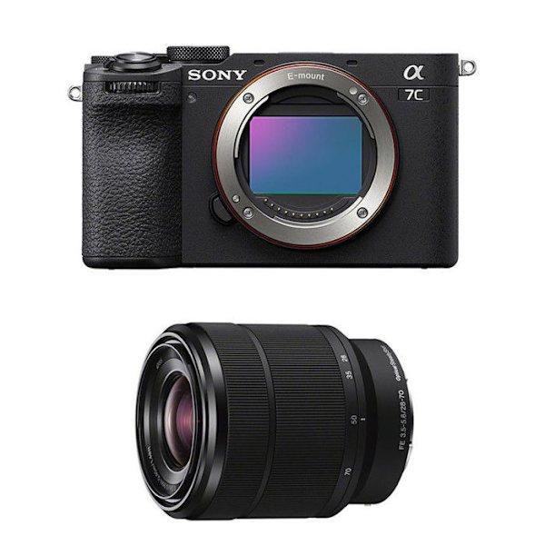 SONY ALPHA 7C II MUSTA + FE 28-70
