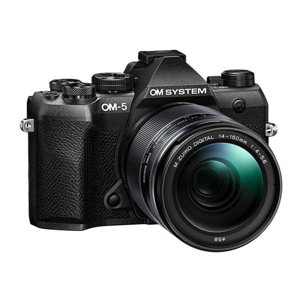 OM SYSTEM OM-5 II Musta + ED 14-150 f/4-5.6