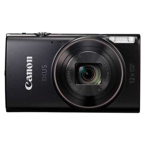 CANON Compact Ixus 285 HS Musta + Laukku + SD-kortti 8Go