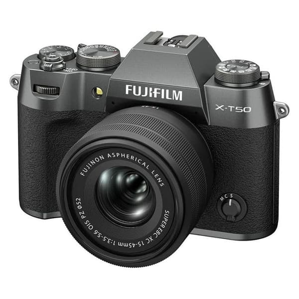 FUJIFILM X-T50 HIILIHARMAA + 15-45