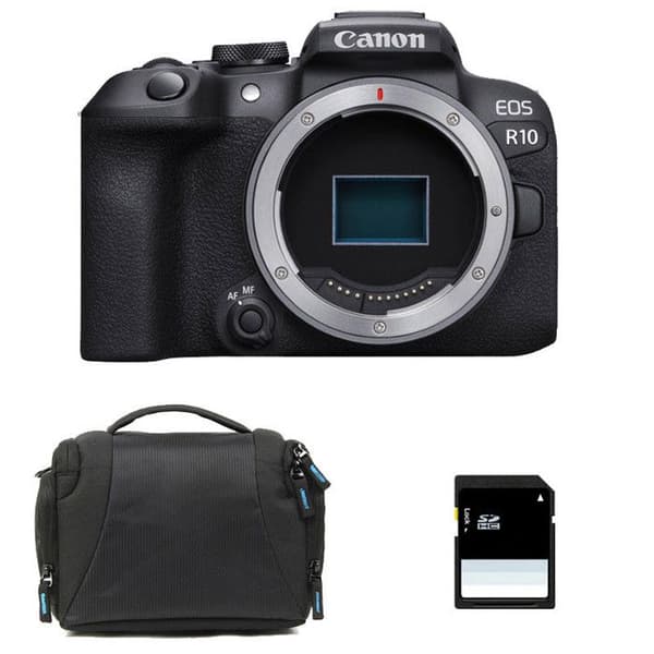 CANON EOS R10 Nu + Taske + SD-kort 8 GB