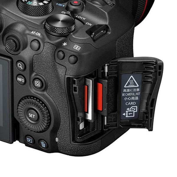CANON EOS R6 MARK III nu Svart