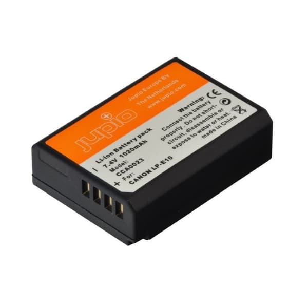 JUPIO Batteri kompatibel med CANON LP-E10 / NB-E10