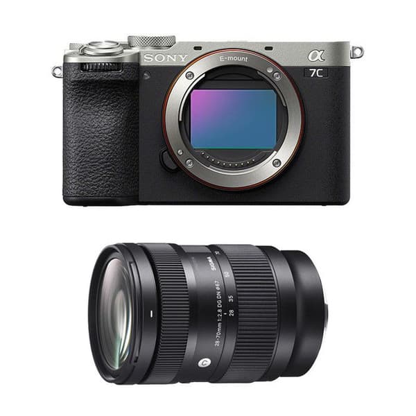 SONY ALPHA 7C II Sølv + SIGMA 28-70mm f/2.8 DG DN