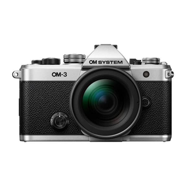 Om System OM 3 Silver hybridkamera + M.Zuiko Digital 12 45 mm objektiv Pengar