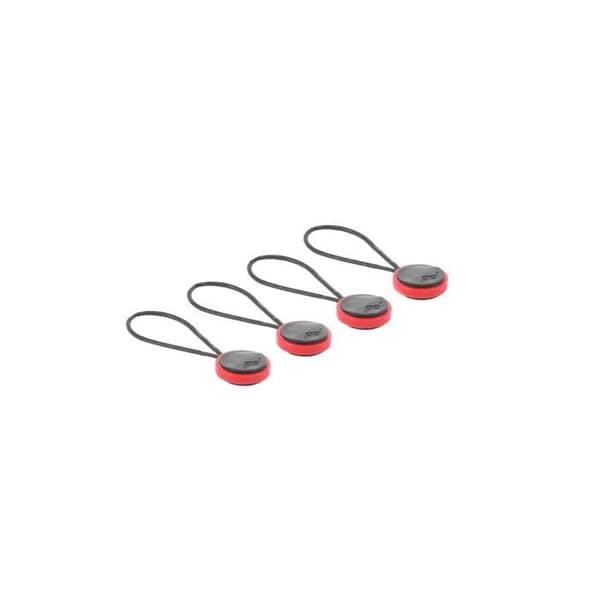 PEAK DESIGN 4 mikrokiinnityksen setti - Musta 4-PK-AN-BK-4
