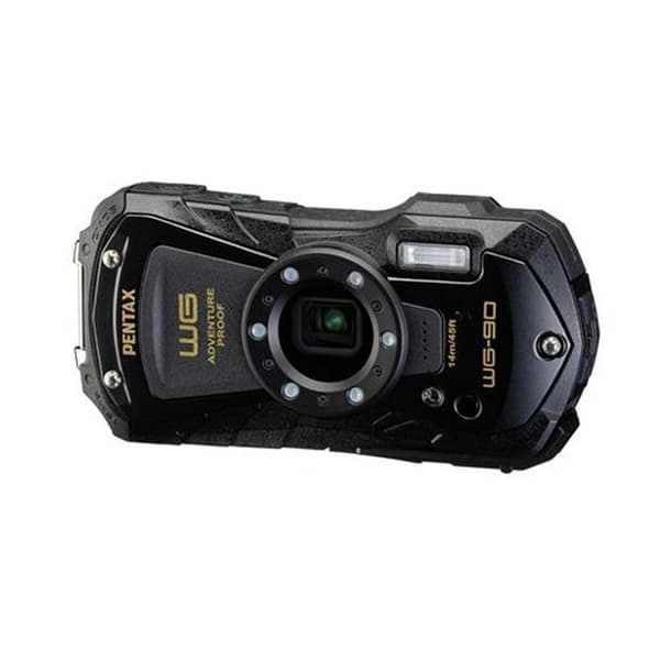 PENTAX Kestävä vedenpitävä WG-90 Musta