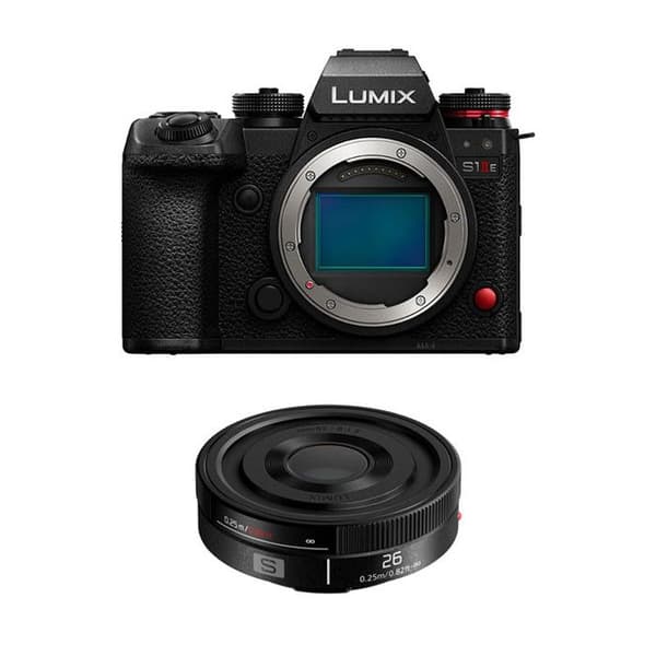 PANASONIC LUMIX S1 IIE + Objektiv S 26mm f/8 Pancake