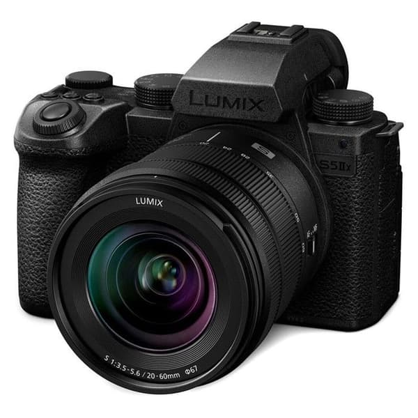 PANASONIC Lumix S5 MARK II X + Objektiv 20-60 Svart