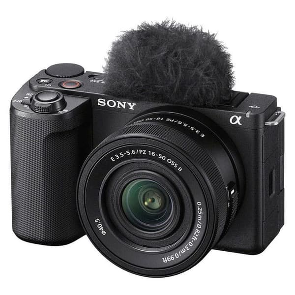 SONY ALPHA ZV-E10 II SORT + 16-50 PZ II Svart