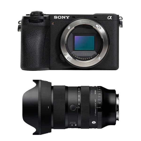 SONY Alpha 6700 + Objektiv SIGMA 17-40mm f/1.8 DC Art