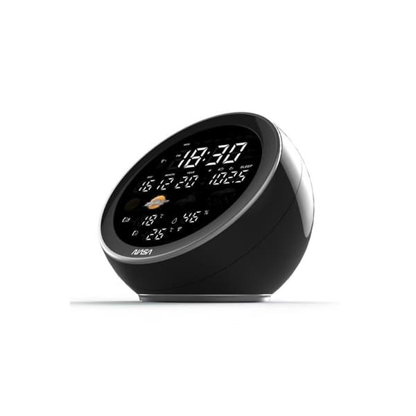 NASA Vejrstation med Bluetooth-højttaler Sort - WSP1500 Nero