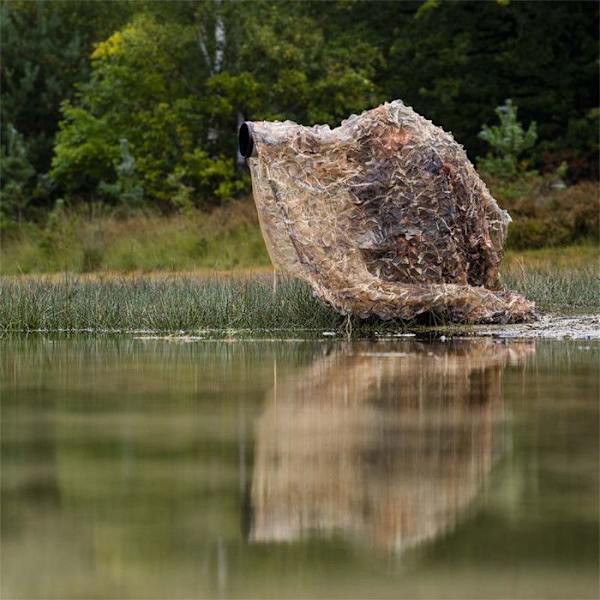 CARUBA Camouflage Net 4x1.5M Rør Rör